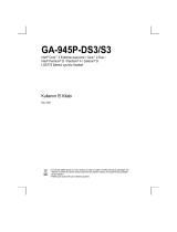 Gigabyte GA-945P-S3 El kitabı