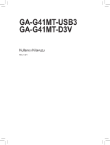 Gigabyte GA-G41MT-USB3 El kitabı