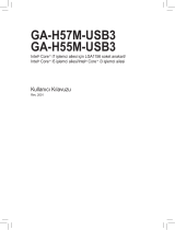 Gigabyte GA-H55M-USB3 El kitabı