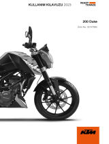 KTM 200 Duke El kitabı