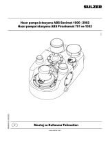 Sulzer Sanimat 1000-2002 and Piranhamat 701-1002 Installation and Operating Instructions