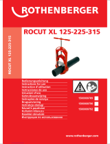 Rothenberger ROCUT XL 125 Instructions For Use Manual