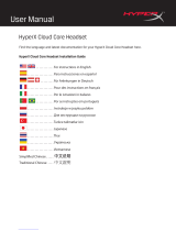 HyperX Cloud Core Headset Kullanım kılavuzu