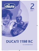 Chicco DUCATI 1198 RC Kullanım kılavuzu