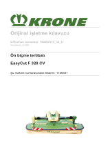 Krone BA EasyCut F 320 CV Kullanma talimatları