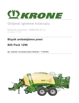 Krone BA BiG Pack 1290 Kullanma talimatları