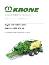 Krone BA BiG Pack 1290 HDP XC Kullanma talimatları