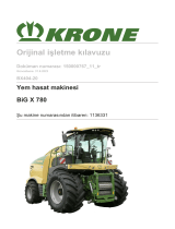 Krone BA BiG X 780 (BX404-20) Kullanma talimatları