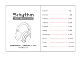 Srhythm NC75 Pro NiceComfort 75 Pro Headphones Bluetooth Kullanım kılavuzu