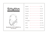 Srhythm NiceComfort NC25 Pro Headphone Kullanım kılavuzu