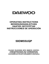 Daewoo 50DM55UQP Colour Television Kullanım kılavuzu