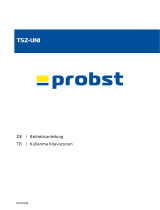 probst TSZ-UNI Kullanım kılavuzu