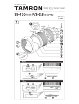 Tamron A058 Kullanım kılavuzu