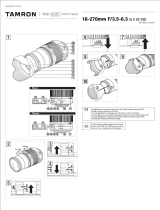 Tamron B008TS Kullanım kılavuzu