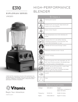 Vitamix E310 El kitabı