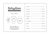 Srhythm M1 Kullanım kılavuzu