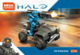 Hot Wheels Mega Construx Halo ONI Mongoose Instruction Sheet