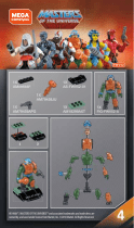 Mattel Mega Construx Heroes Man-At-Arms Micro Action Figure Instruction Sheet
