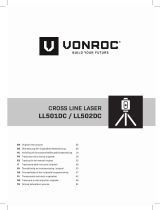 Vonroc LL502DC Cross Line Laser Kullanım kılavuzu