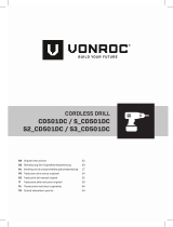 Vonroc CD501DC Kullanım kılavuzu