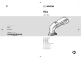 Bosch PDA 180 Kullanım kılavuzu