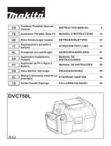 Makita DVC750L Kullanım kılavuzu