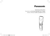 Panasonic ER-GC71 AC Rechargeable Hair Clipper Kullanım kılavuzu