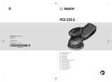 Bosch PEX 220 A Kullanım kılavuzu