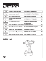 Makita DTW190 Kullanım kılavuzu