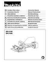 Makita DPJ140 Kullanım kılavuzu