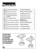 Makita DTW1001 Kullanım kılavuzu