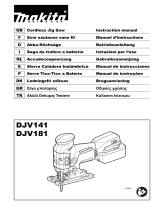 Makita DJV141 Kullanım kılavuzu