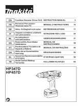 Makita HP347D Kullanım kılavuzu