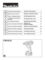 Makita TW161D Kullanım kılavuzu