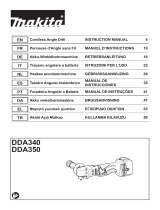 Makita DDA340 Kullanım kılavuzu