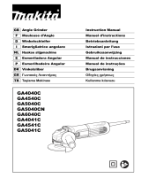 Makita GA4040C Kullanım kılavuzu