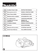 Makita CE001G Kullanım kılavuzu