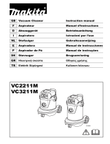 Makita VC2211M Kullanım kılavuzu