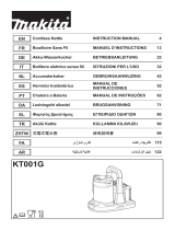 Makita KT001G Kullanım kılavuzu