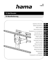 Hama 00 118064 TV Wall Bracket Kullanım kılavuzu