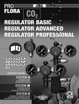 JBL REGULATOR PROFESSIONAL ProFlora Pressure Regulator Kullanım kılavuzu