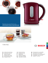 Bosch TWK7604 Kullanım kılavuzu