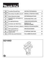 Makita SD100D Kullanım kılavuzu