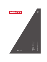 Hilti DD 120 Kullanım kılavuzu