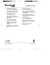 EINHELL TH-SM 2131 Kullanım kılavuzu