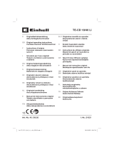 EINHELL TE-CD 18/40 Li Cordless Hammer Drill and Screwdriver Kullanım kılavuzu