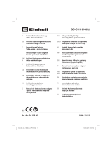EINHELL GC-CH 18-40 Li Kullanım kılavuzu