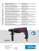 Güde KH 20 E Kullanım kılavuzu