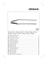 Ottobock 7G3 Kullanım kılavuzu