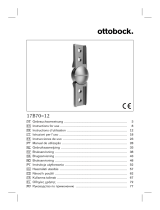 Ottobock 17B70=12 System Positioning Joint Kullanım kılavuzu
